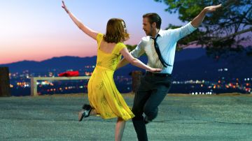 Emma Stone y Ryan Gosling en La La Land.