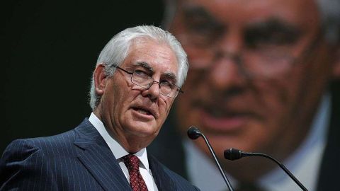 Rex Tillerson, fue CEO de Exxon y Secretario de Estado