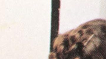 Raghad Saddam Hussein y su padre en una foto de archivo.