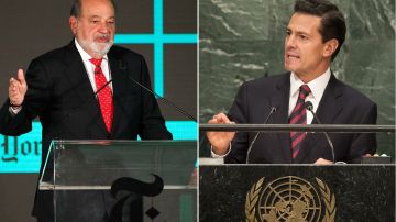 Carlos Slim y Enrique Peña Nieto están en la lista de los más poderosos de Forbes.
