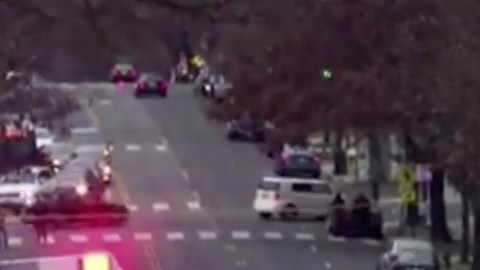 El incidente provocó una movilización policiaca en Washington.