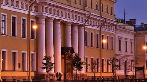El Palacio Yusupov es uno de los puntos de referencia en el rio Moika en San Petersburgo.