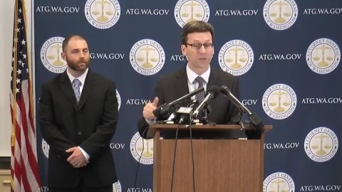 Bob Ferguson, fiscal general de Washington, dijo que nadie está encima de la ley, ni siquiera el presidente.