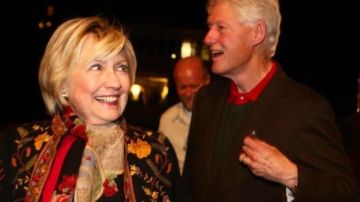 Hillary y Bill Clinton acudieron a diversos eventos juntos en diciembre.