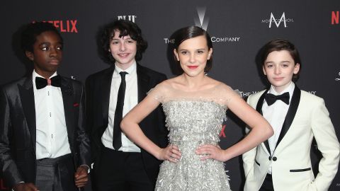 Los protagonistas de "Stranger Things".