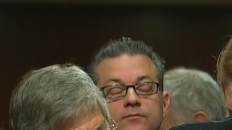 James Clapper, director de Inteligencia Nacional durante su testimonio en el Senado.