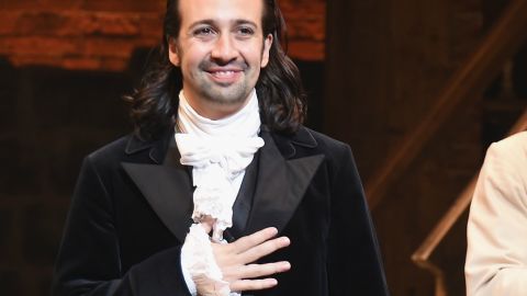 Esta vez el reconocimiento no tiene nada que ver con su musical "Hamilton".