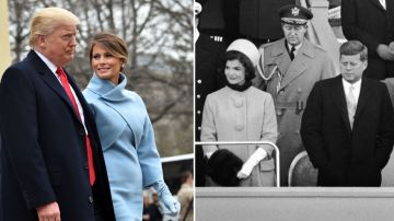 La próxima Primera Dama, Melania Trump, recuerda al estilo de Jacqueline Kennedy.