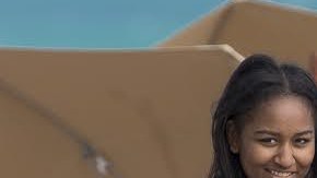 Sasha Obama se ausentó del último discurso público de su padre.