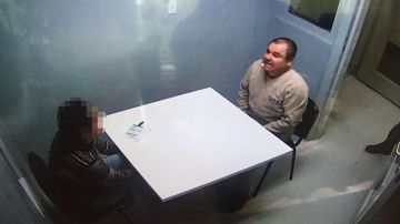 El Chapo en una entrevista previo a su salida del penal del Altiplano.
