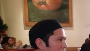 Jorge Viera (centro) con Óscar Martínez y Katiria Soto.