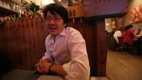 El creador de Queens Night Market John Wang. Manhattan.