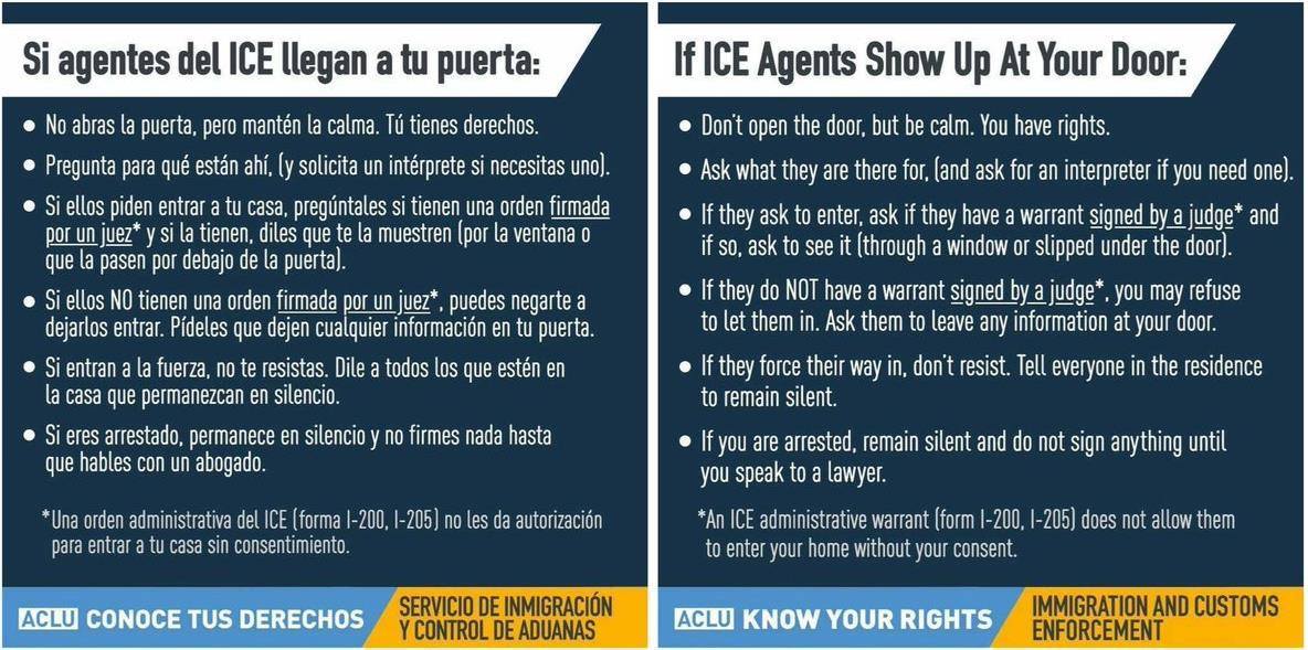 Qué hacer si agentes de ICE ("La Migra") llegan a tu casa - El Diario NY