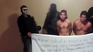 En los videos se especifica que se trata de una guerra entre carteles.