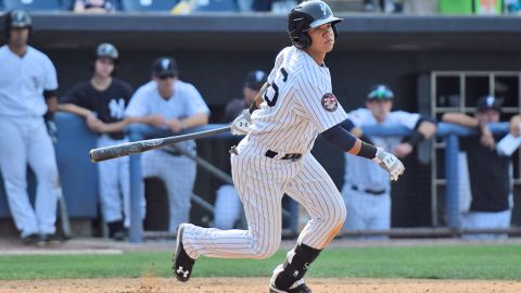 Thairo Estrada bateó cuadrangular de tres carreras en la novena entrada para firmar la victoria de los Yankees.