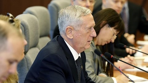 James Mattis visitó Japón la semana pasada.