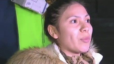 La hija de la mujer habló en su nombre.