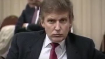 Donald Trump en los 80.