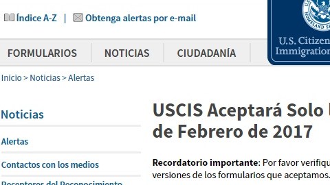 Migración sugiere a los interesados revisar constantemente su página web.