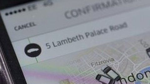 uber mapa