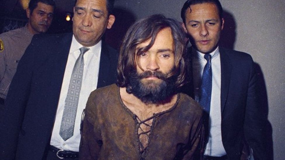 El asesino Charles Manson, en los años 70.