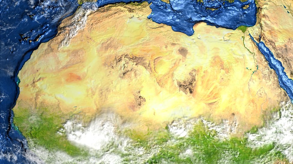 Así era el Sahara antes de convertirse en un enorme desierto