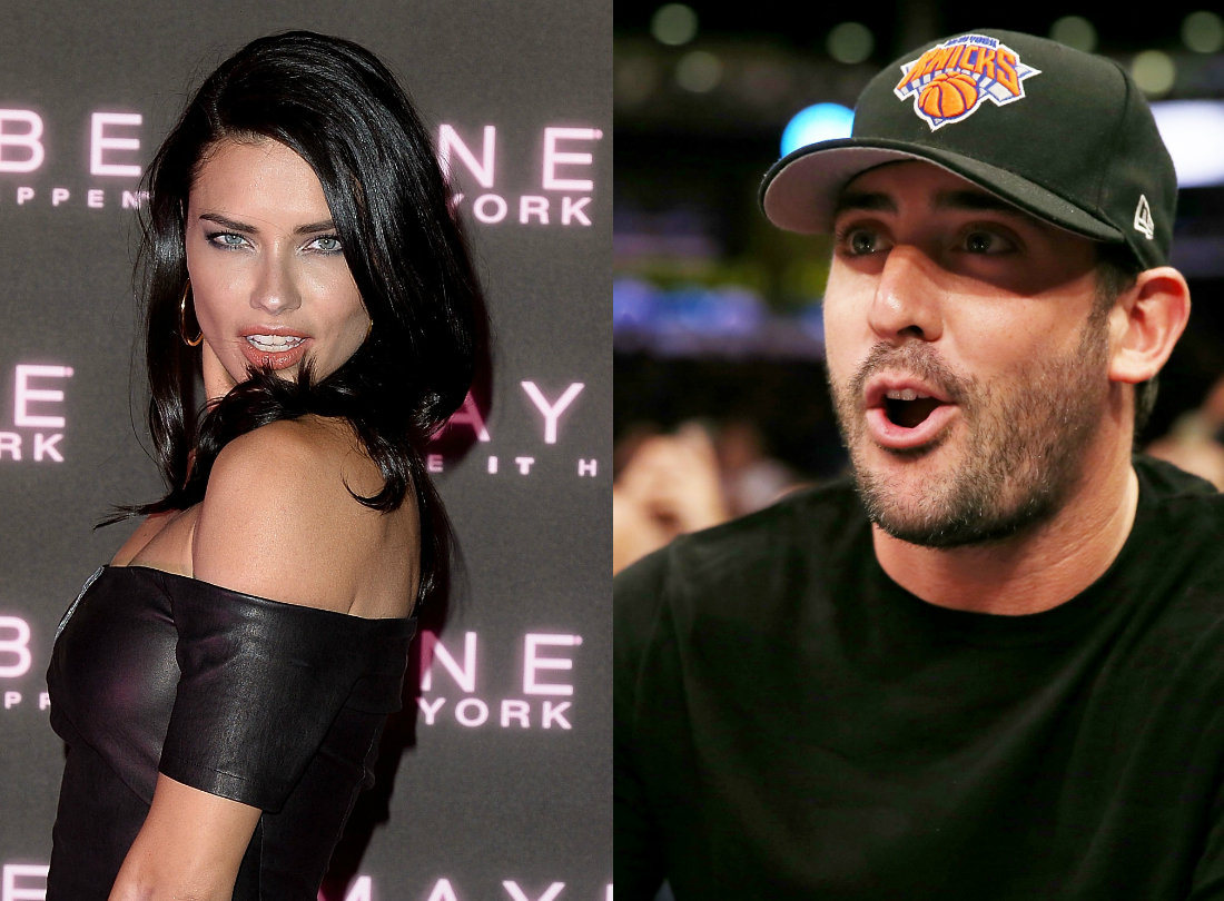 Video Adriana Lima pillada comiéndose a besos a su nuevo novio