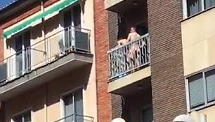 Las imágenes fueron captadas en Salamanca, España.