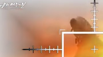 El video cuenta con imágenes de las pruebas militares conjuntas entre Corea del Sur y EEUU.