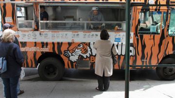 Korilla BBQ entre los camiones de comida que puedes encontrar en el Grand Baazar del Upper West Side de Manhattan.
