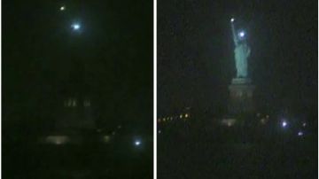 La Estatua de la Libertad estuvo al menos una hora sin iluminación