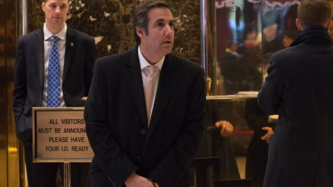 Michael Cohen es el abogado personal del presidente Donald Trump.