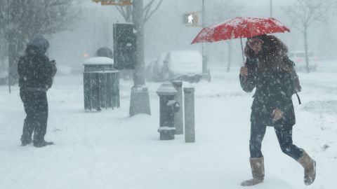 Se espera que la tormenta termine el domingo. Getty Images