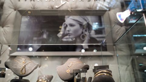 Las ventas de la marca Ivanka Trump aumentaron a principios de este año.