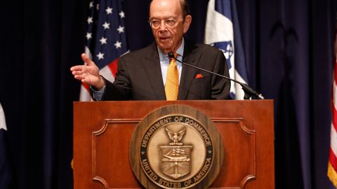 Wilbur Ross, secretario de Comercio de EEUU.