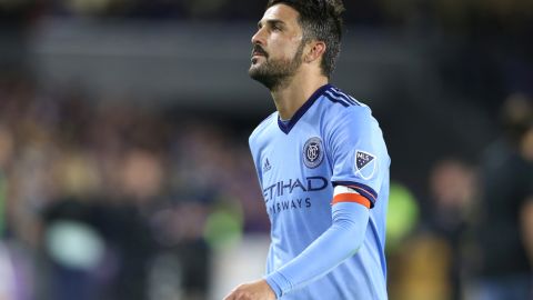 El capitán del NYC FC no pudo hacer nada para que su equipo lograra un triunfo.