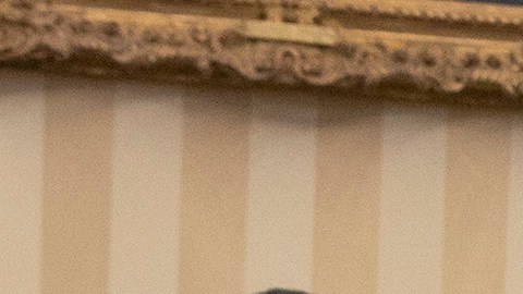 El presidente Trump se reunió con el primer ministro Haider al-Abadi.