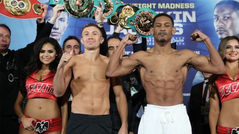 Gennady Golovkin arriesga su invicto y su primacía como rey de los medianos ante Daniel Jacobs.