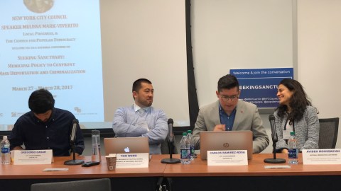 Líderes políticos y activistas se dieron cita en la Conferencia Nacional sobre Ciudades Santuario para compartir experiencias