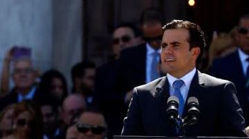 Ricardo Roselló, gobernador de Puerto Rico.