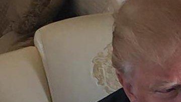 Trump ha compartido en sus redes sociales fotos como ésta con comida de McDonald’s.