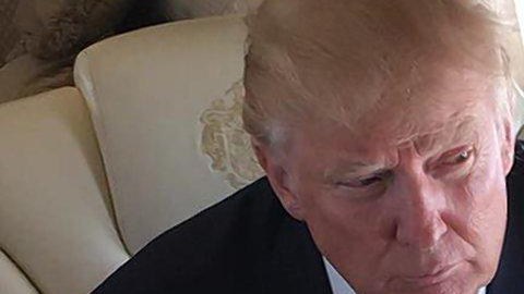 Trump ha compartido en sus redes sociales fotos como ésta con comida de McDonald’s.