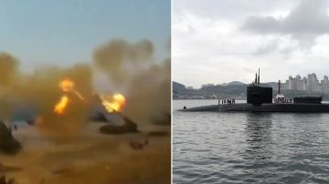 Corea del Norte realizó pruebas de armamento al celebrar a su ejército; EEUU mandó un submarino de sorpresa.