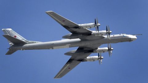 Las naves interceptadas son del tipo TU-95.