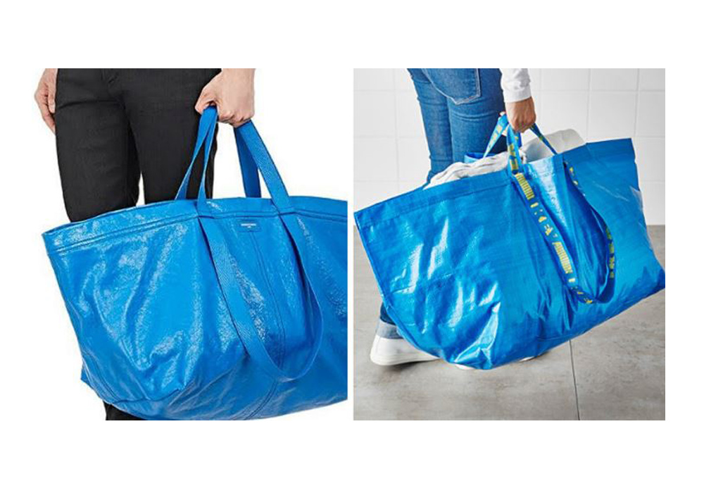 El bolso de Balenciaga de 2 145 que se parece al de Ikea de 0.99