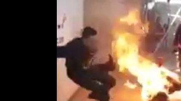 Un refugiado sirio se auto inmoló en el campo de Vial, en la isla de Quíos.