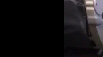 El hecho ocurrió ante el asombro de los pasajeros.