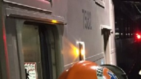 El descarrilamiento menor de un tren se produjo el lunes en Penn Station