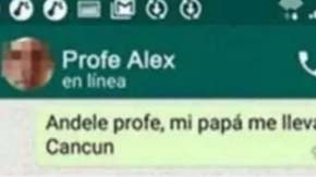 El profesor da clases en Tijuana.