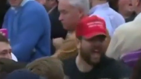 El rally se hizo en Louisville, Kentucky.